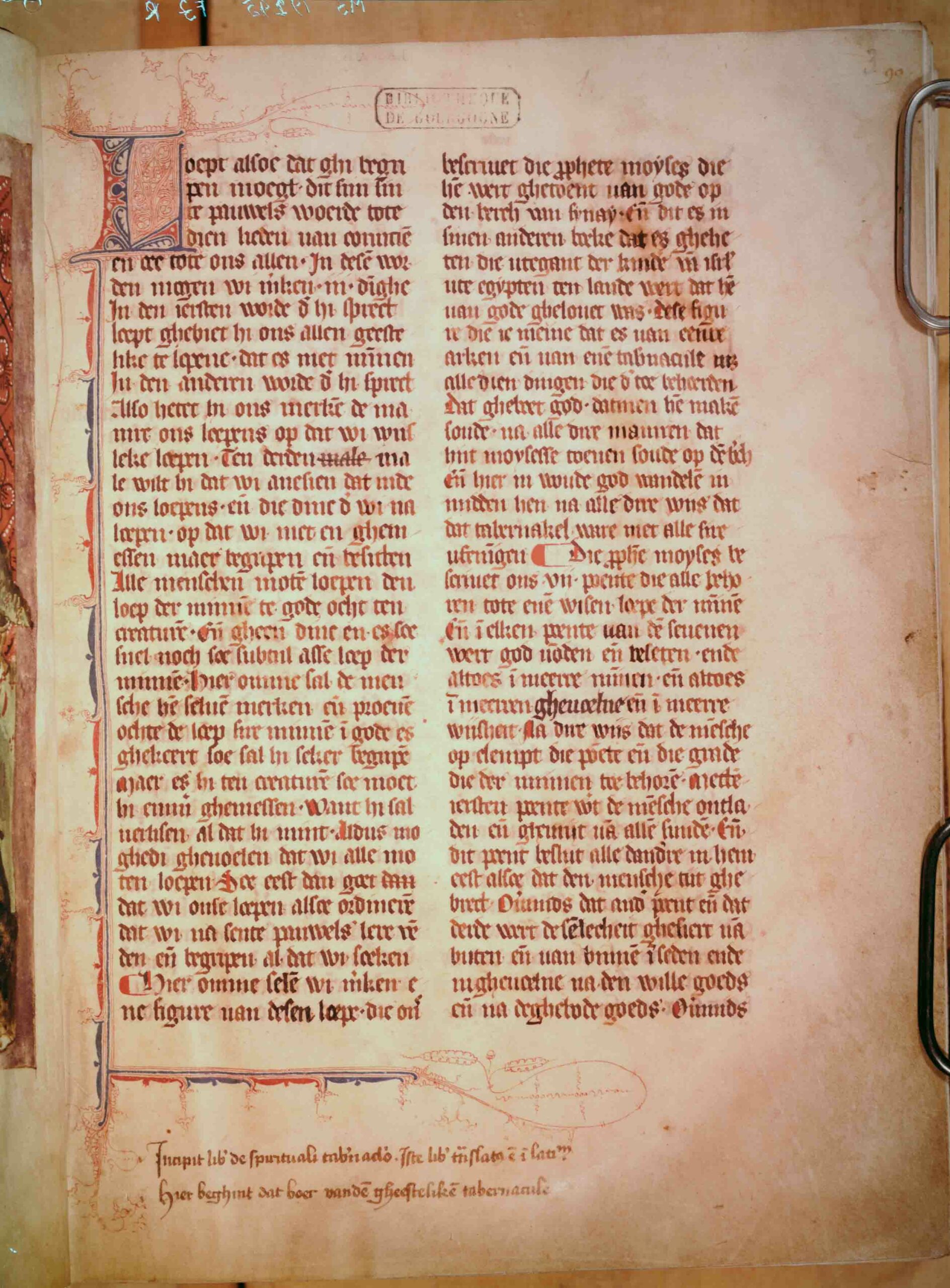 20. Verzamelhandschrift Ruusbroec, ca. 1380