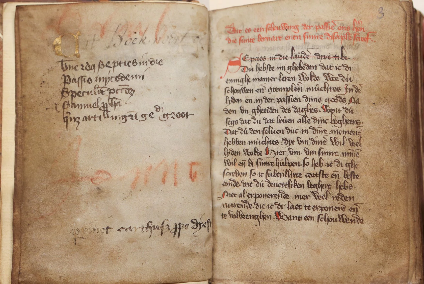 Handschrift uit de kartuis Zelem, thans in Heverlee