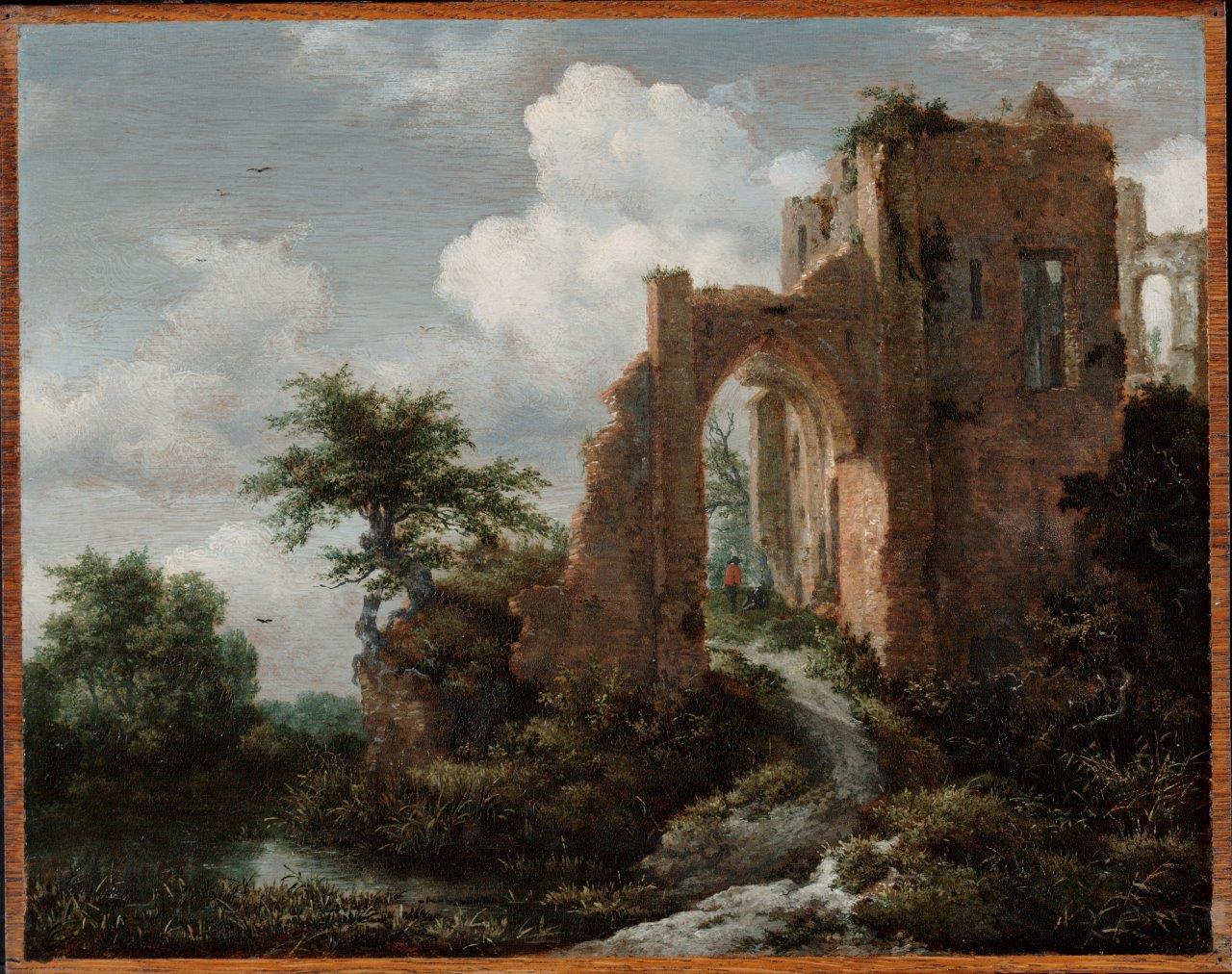 19. Jacob van Ruisdaal, Ruïne van Kasteel Brederode (1655)