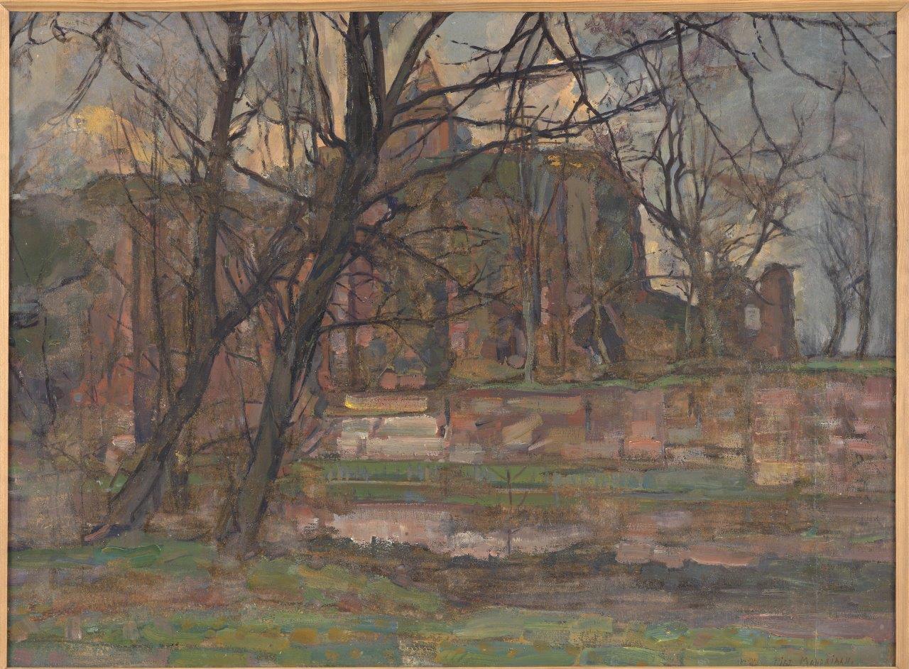 22. Piet Mondriaan, Ruïne van Brederode (ca. 1910)